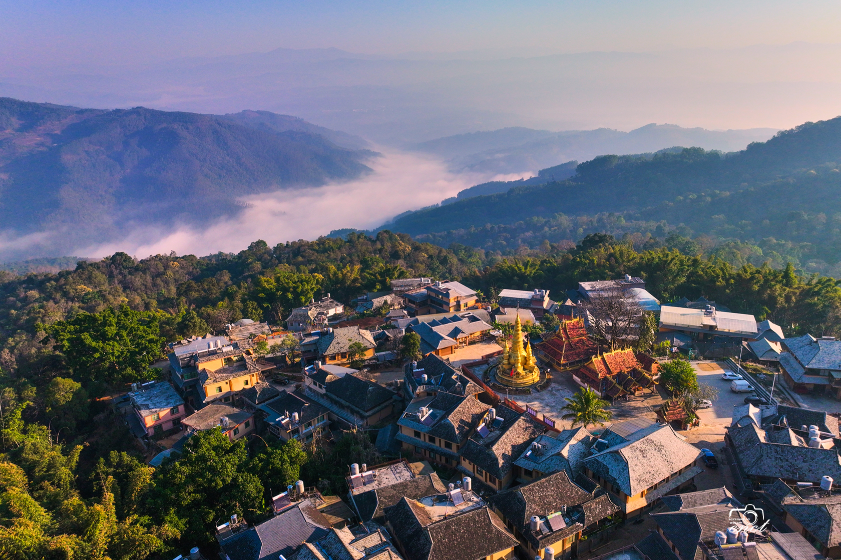 景迈茶山云海澜沧普洱茶传统产地