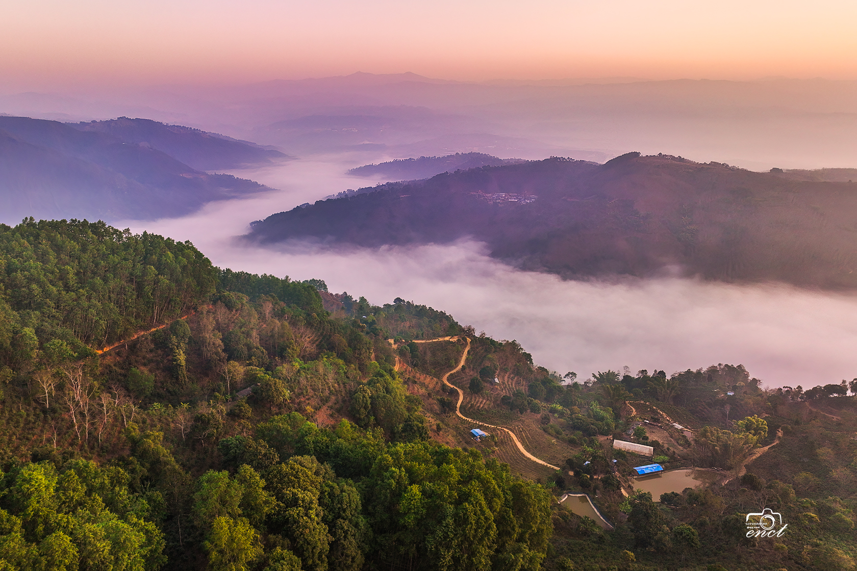 景迈茶山云海澜沧普洱茶传统产地