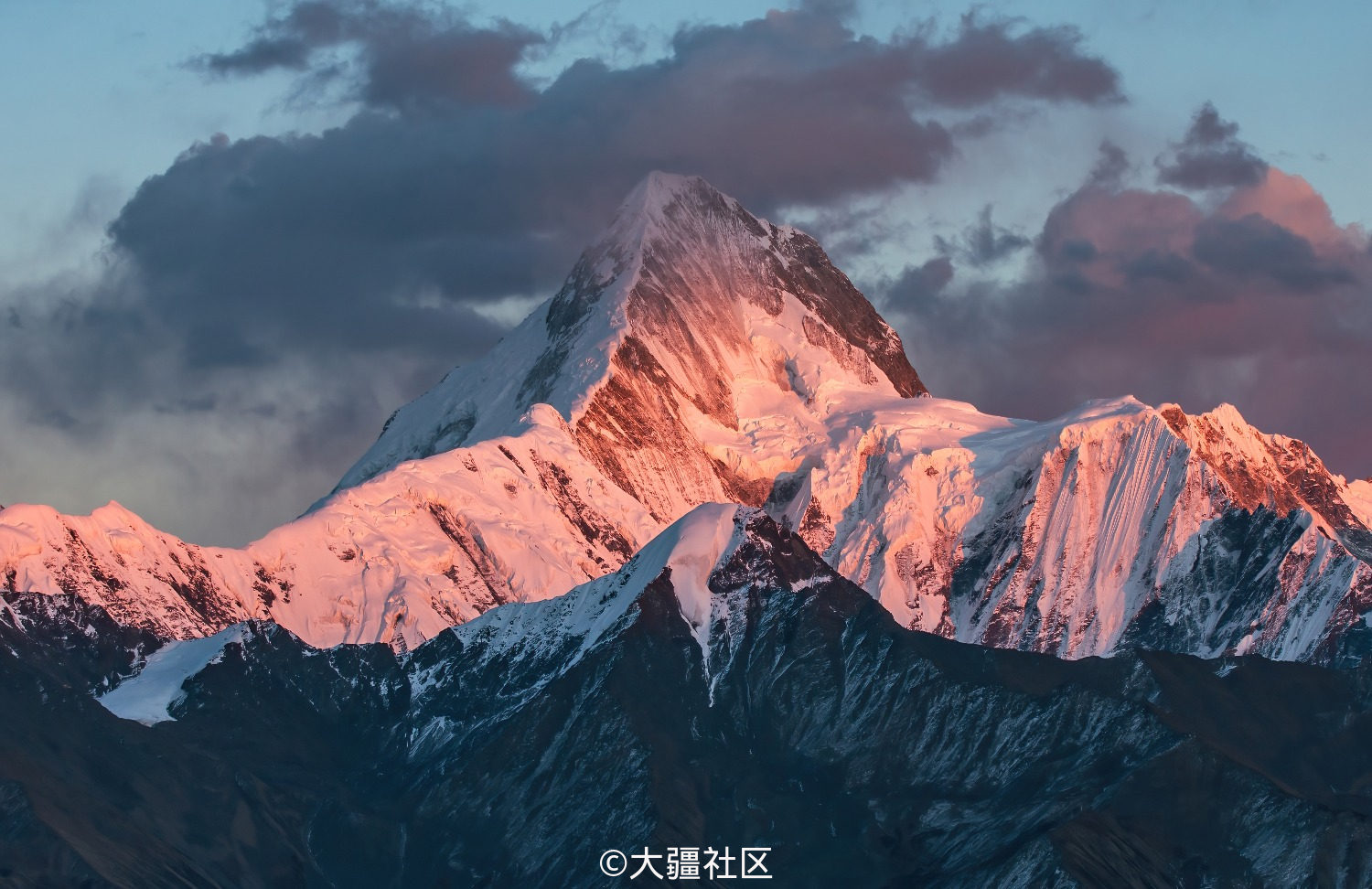 贡嘎雪山-航拍无人机-大疆社区