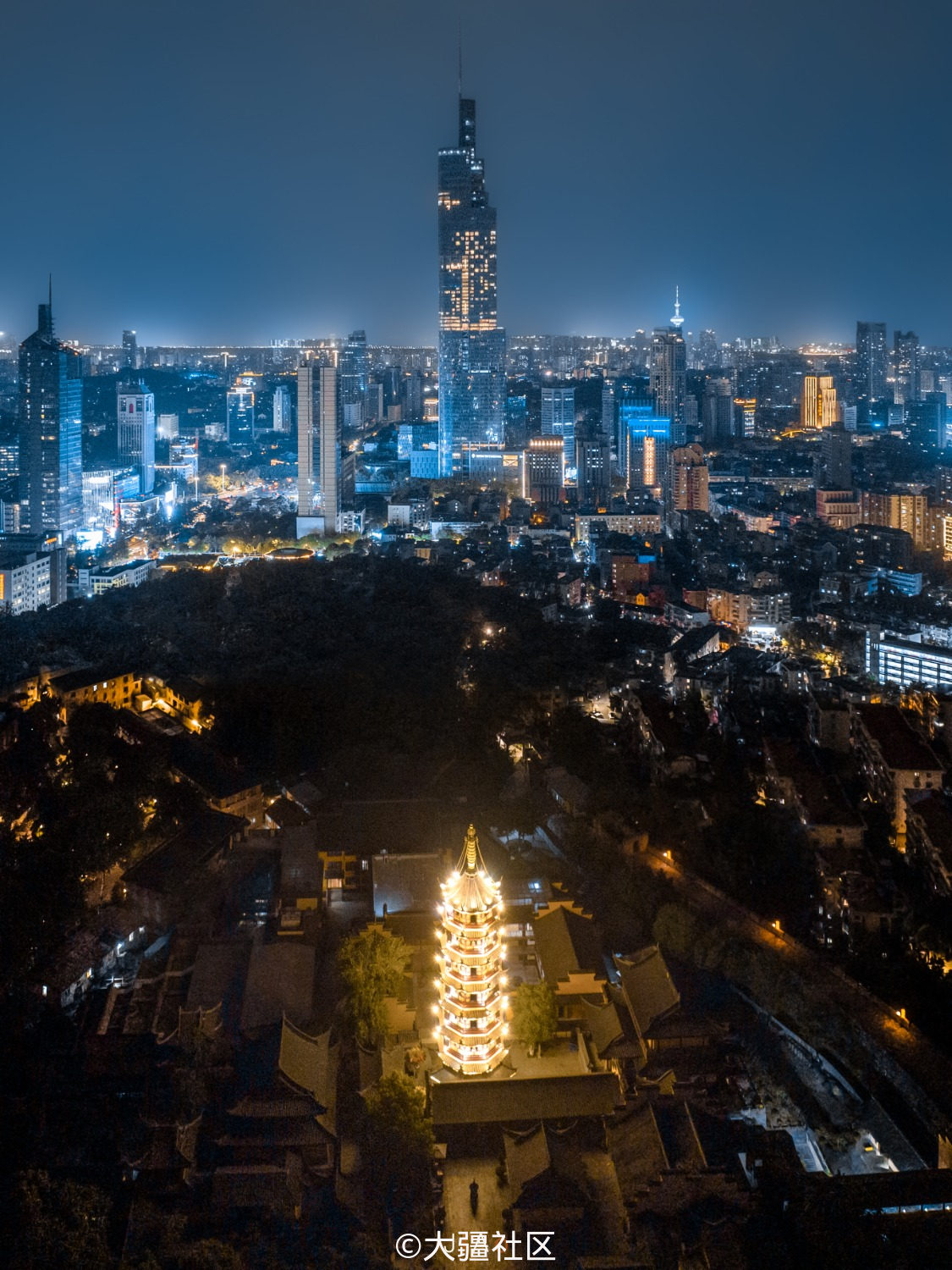 国风见证官南京鸡鸣寺古今同框