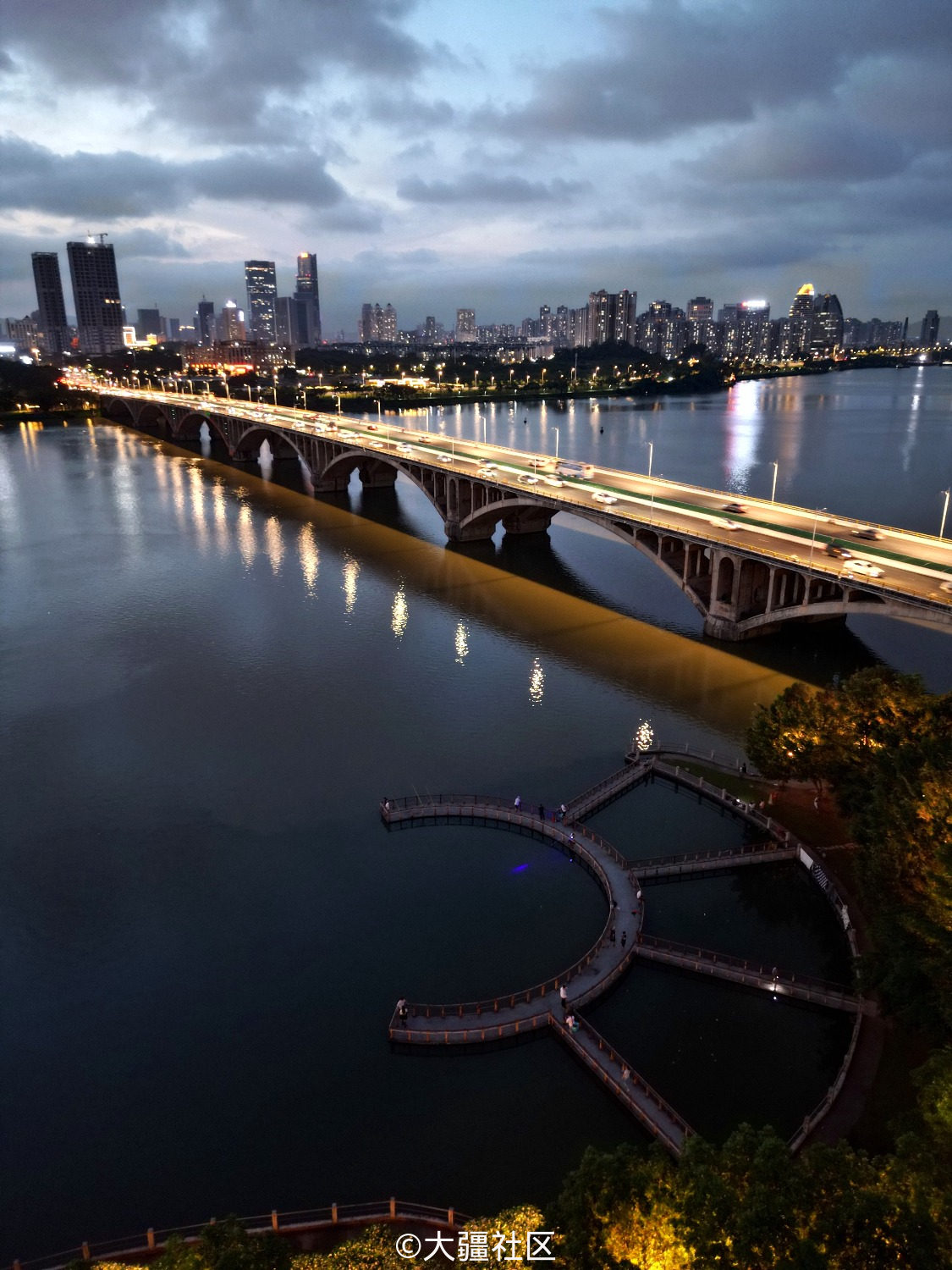 惠州东江夜景-航拍无人机-大疆社区