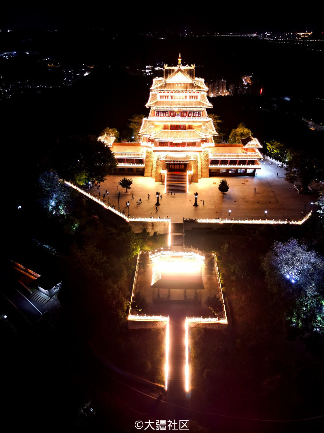 惠州高榜山夜景