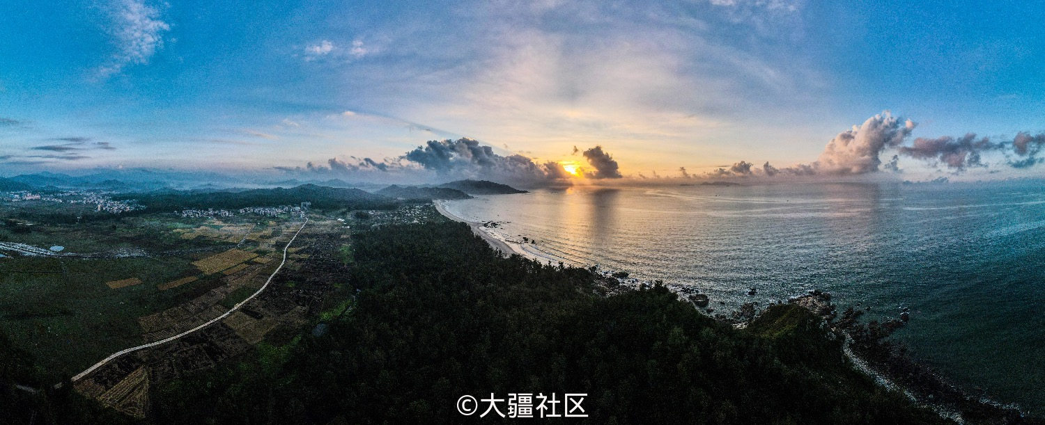 去惠州碧海湾看日出日落吧