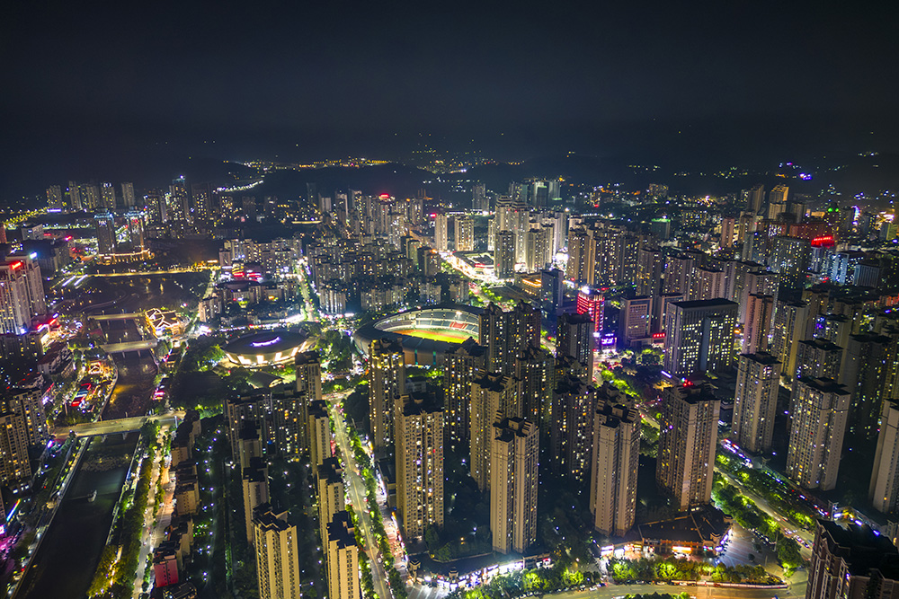 重庆南川夜景