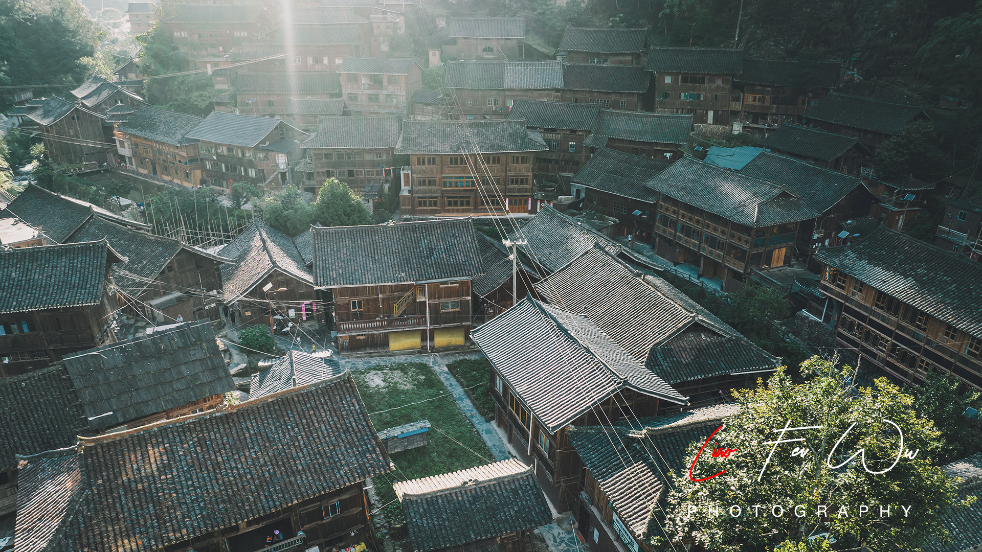 隐藏在大山深处的村落格头村