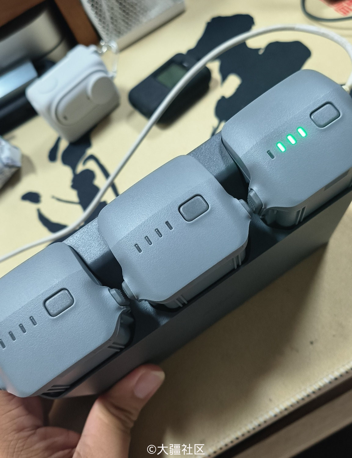 air3电池充电-航拍无人机-大疆社区