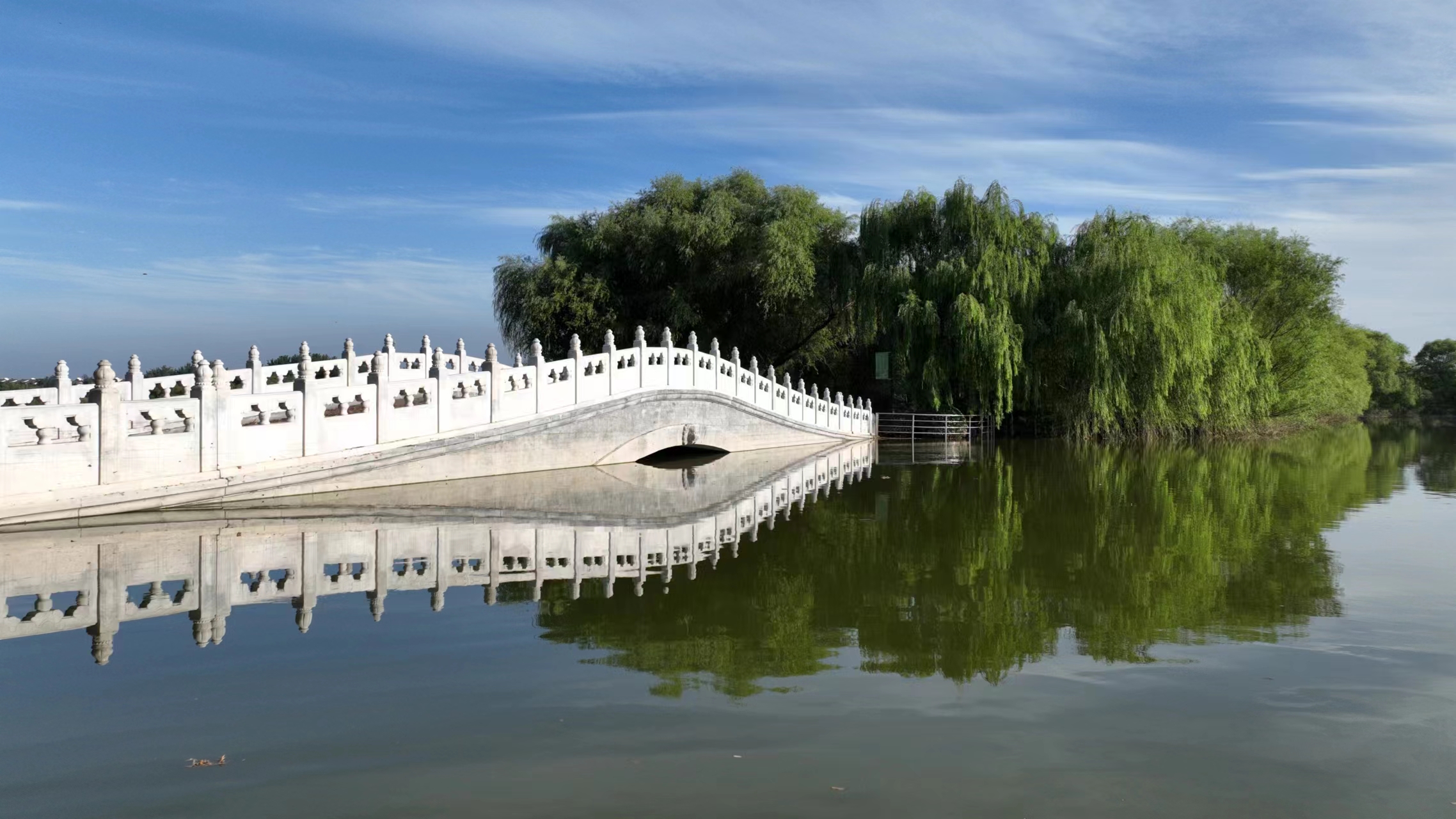 水位未退的北京昌平新城滨河森林公园-作品-大疆社区
