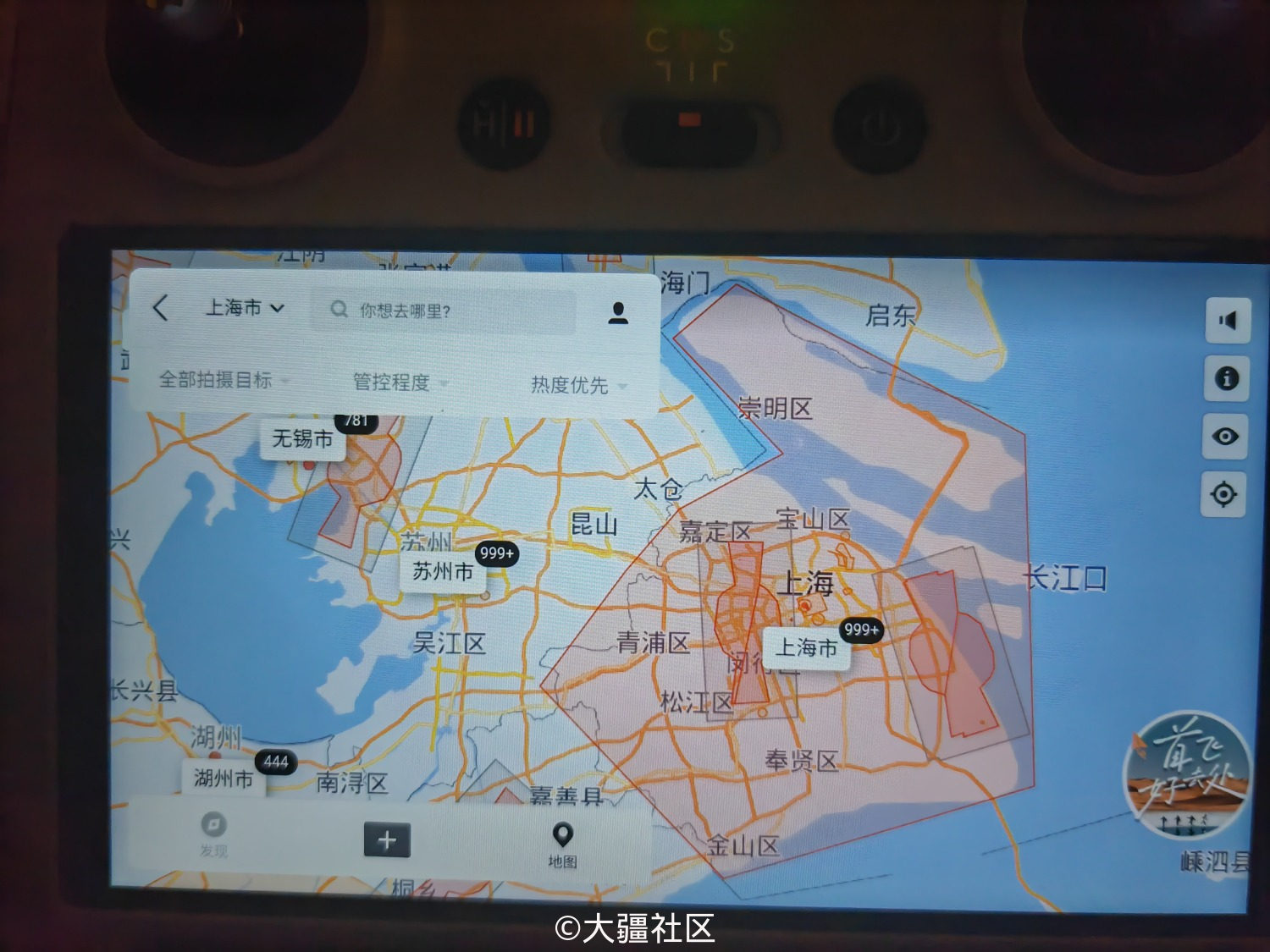 上海禁飞区图示图片