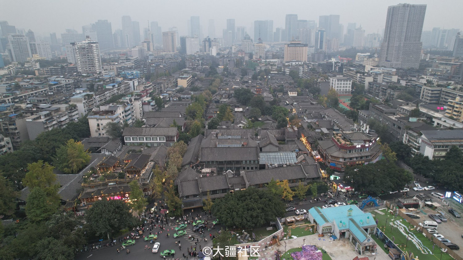 航拍城市第39成都市