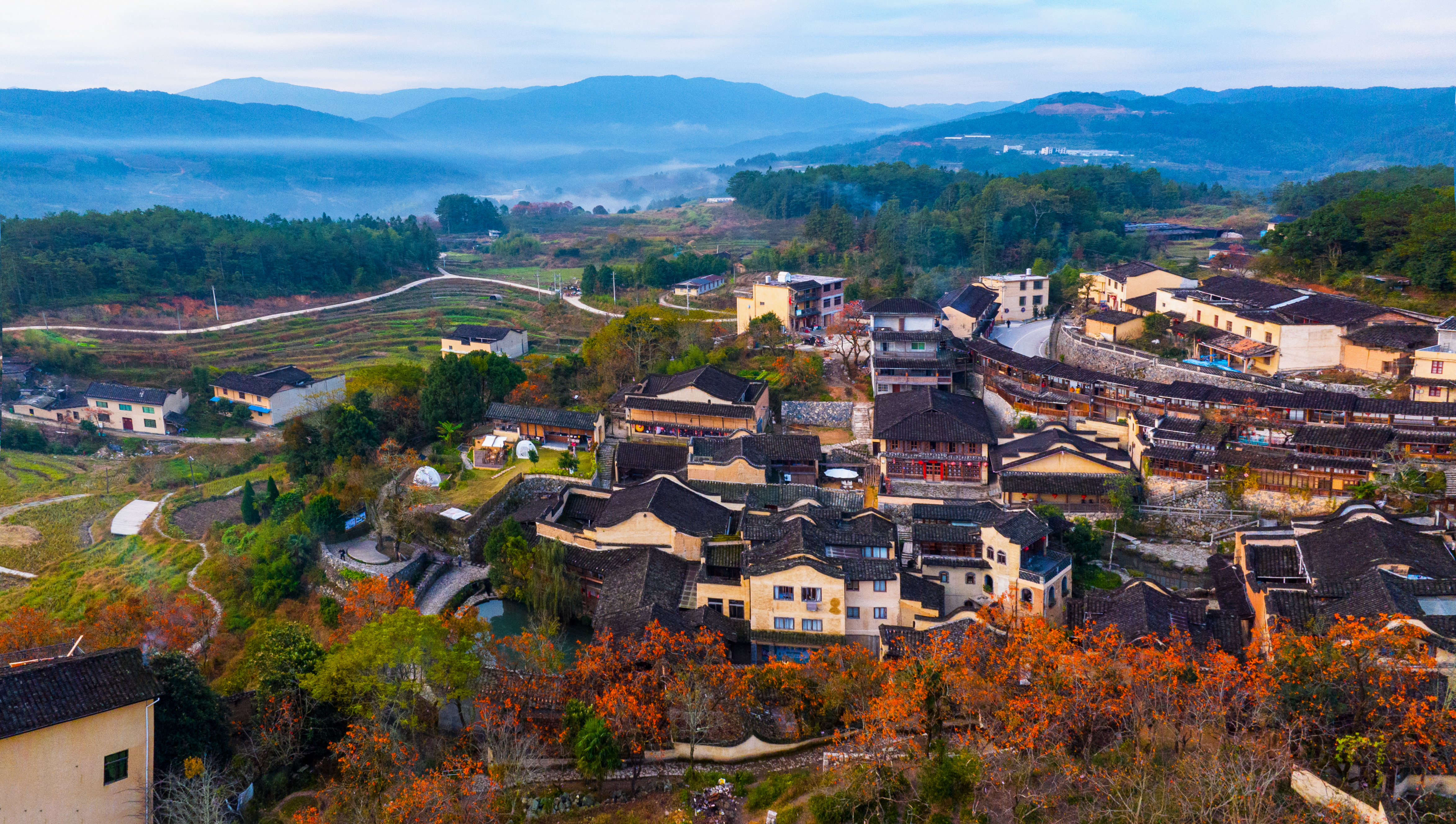 福建宁德屏南四坪村图片